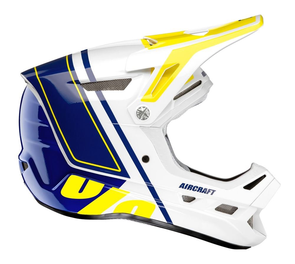 100%, Kask rowerowy, AIRCRAFT COMPOSITE, niebieski, rozmiar L (59-60 cm)