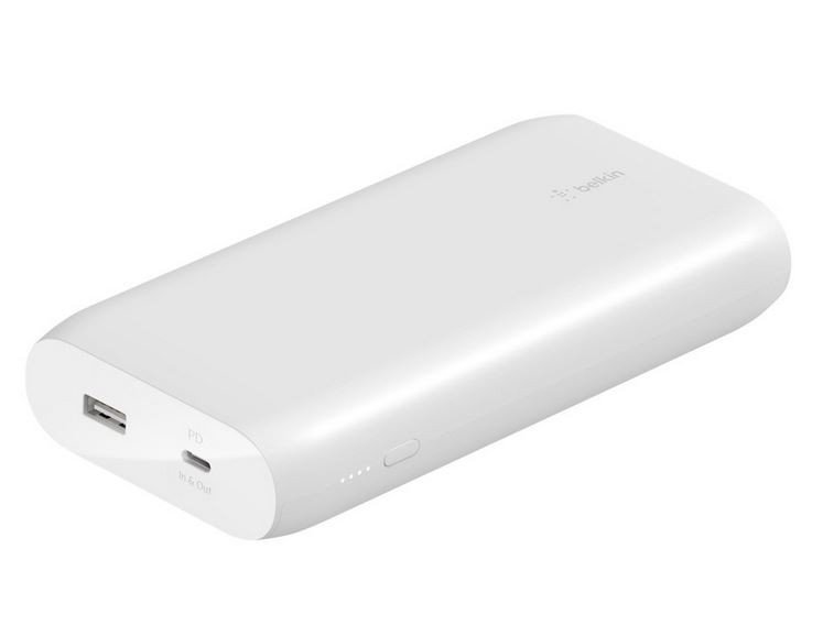 Belkin Power Delivery Bank 20 000 MAH Biały