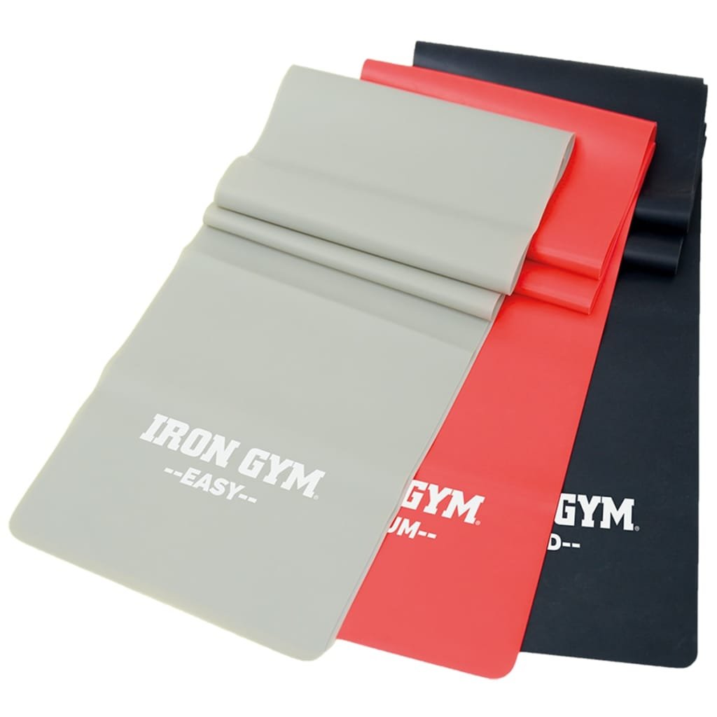 Iron Gym Zestaw 3 taśm do ćwiczeń, IRG042