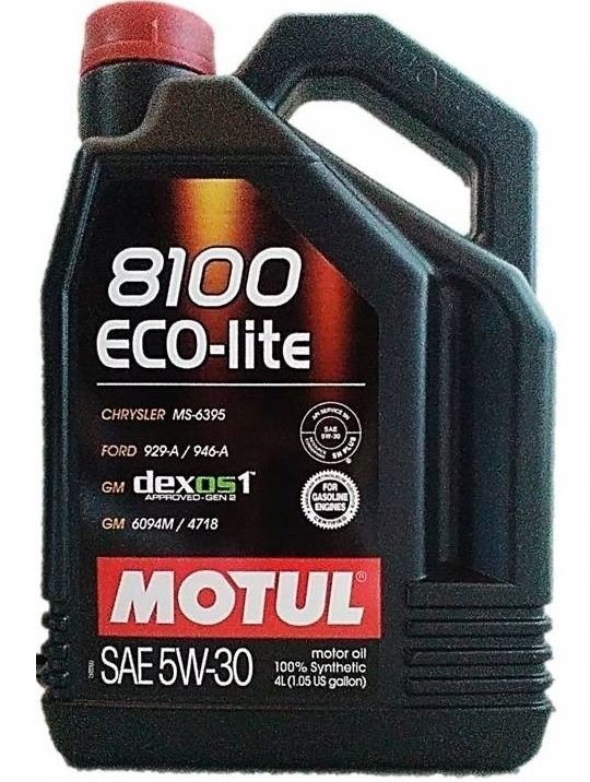 Motul 8100 Eco-Lite 5W30 DEXOS1 gen2 4L