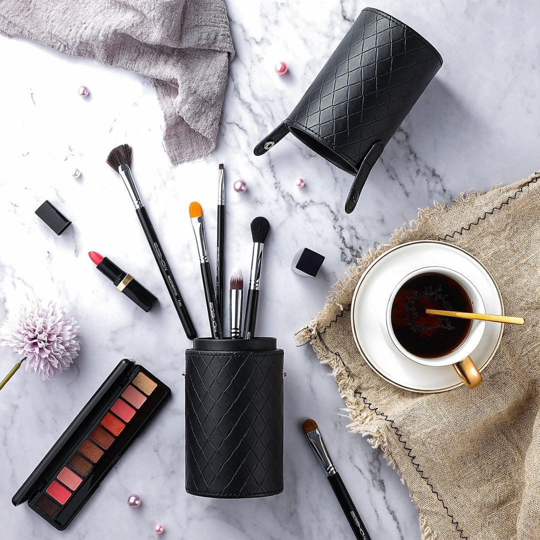 Eigshow Cylindyczne etui do przechowywania pędzli Czarny