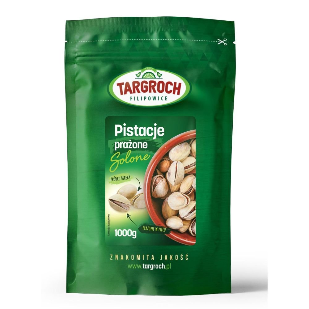 Targroch EXTRA pistacje prażono-solone duże 1kg 3797