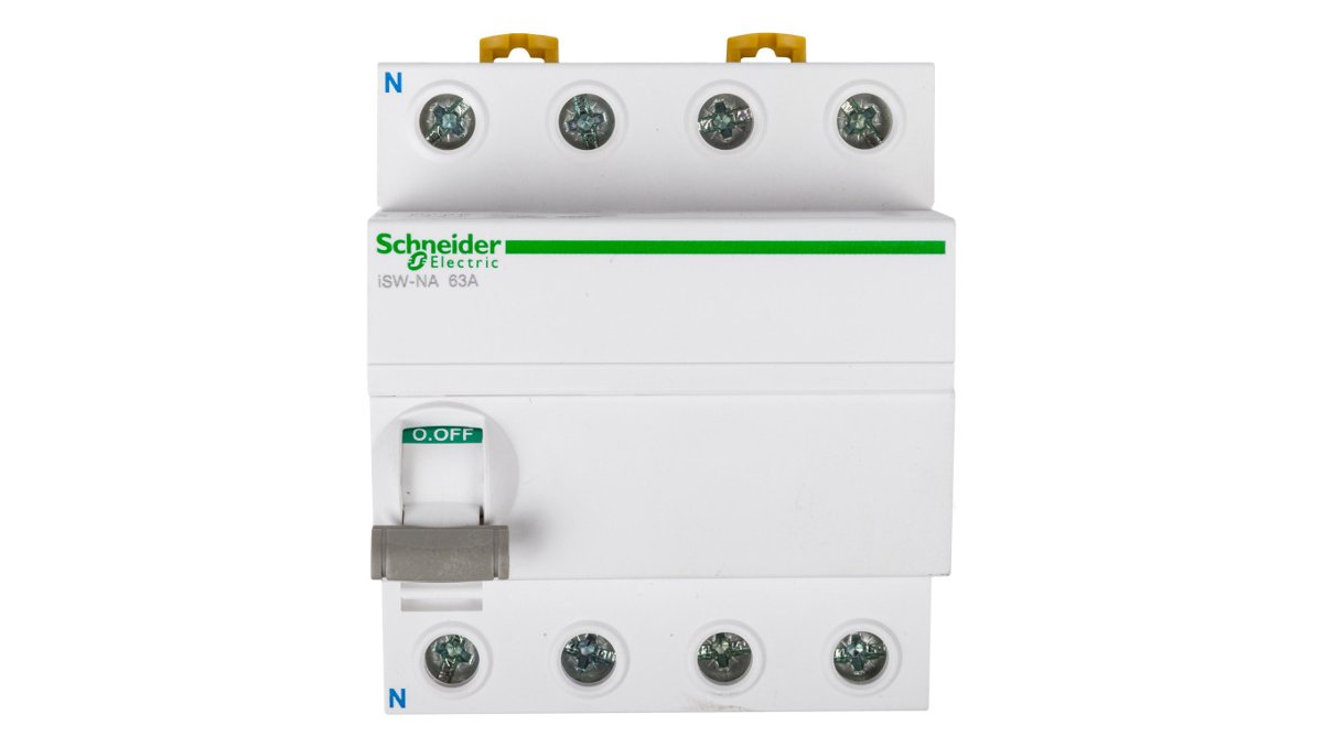 Schneider Electric Rozłącznik modułowy wyzwalany zdalnie 3+N 63A A9S70763