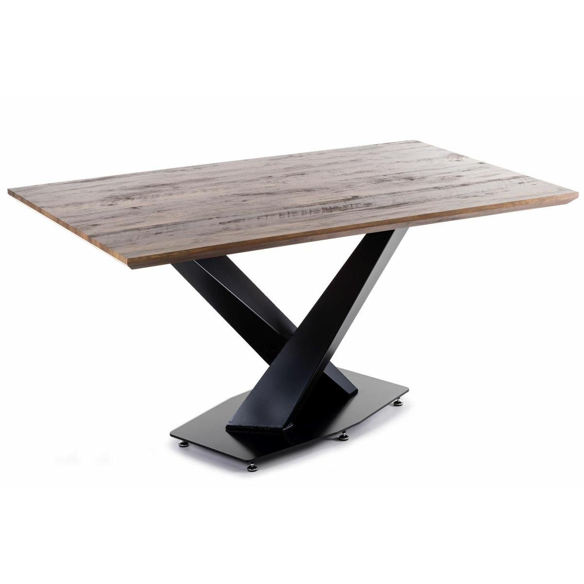 H&S Decoration Brązowy stół Sellini Black Oak 150x90 cm HowHomely HH-320BO