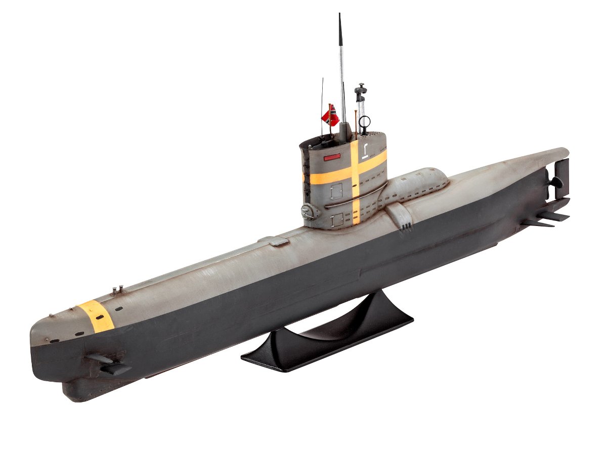 Revell Okręt podwodny typ XXII, U-Boat (z farbami) 65140