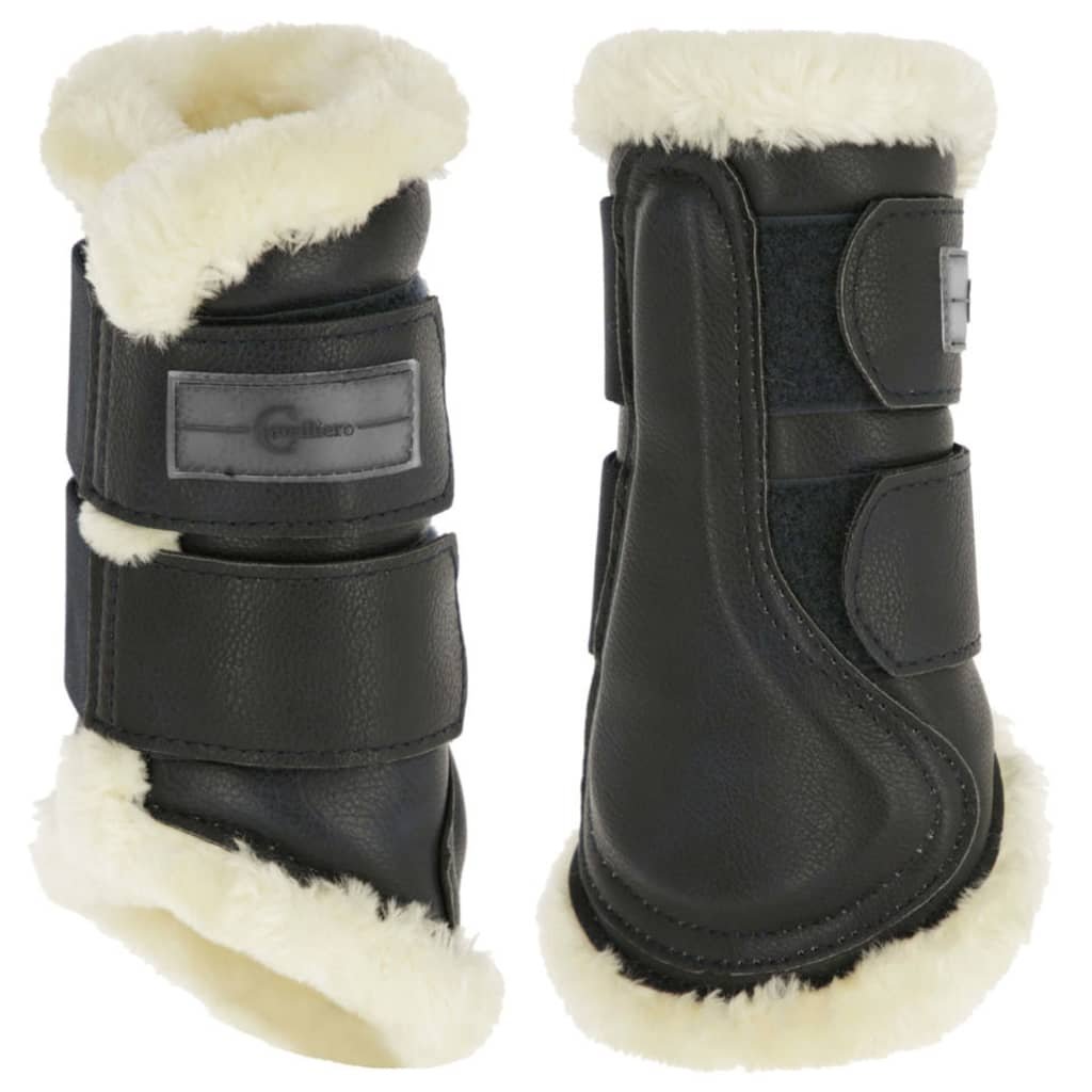 Covalliero Miękkie ochraniacze dla konia Pelisa, rozmiar full, czarne