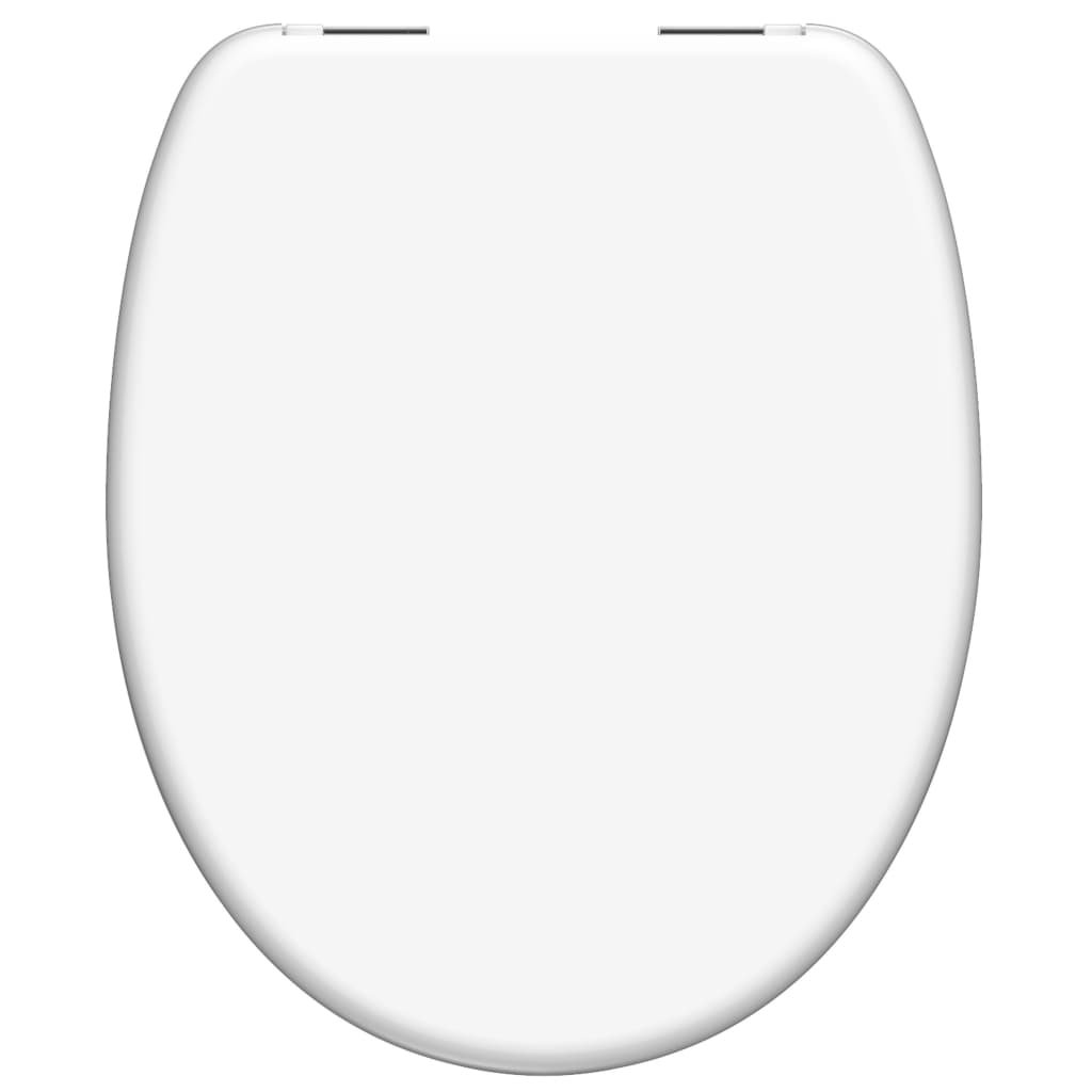 SCHÜTTE Deska sedesowa wolnoopadająca WHITE, duroplast