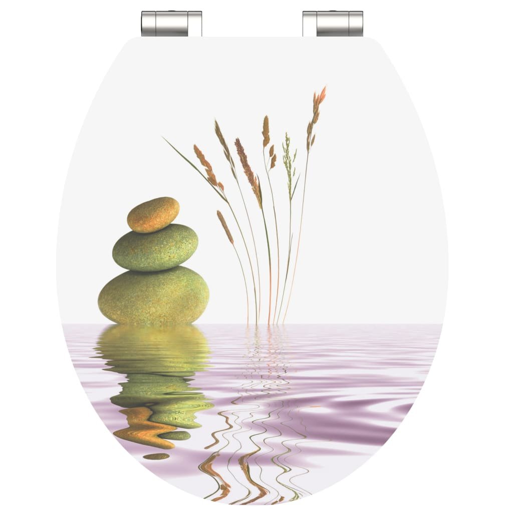 SCHÜTTE Deska sedesowa wolnoopadająca o wysokim połysku BALANCE, MDF