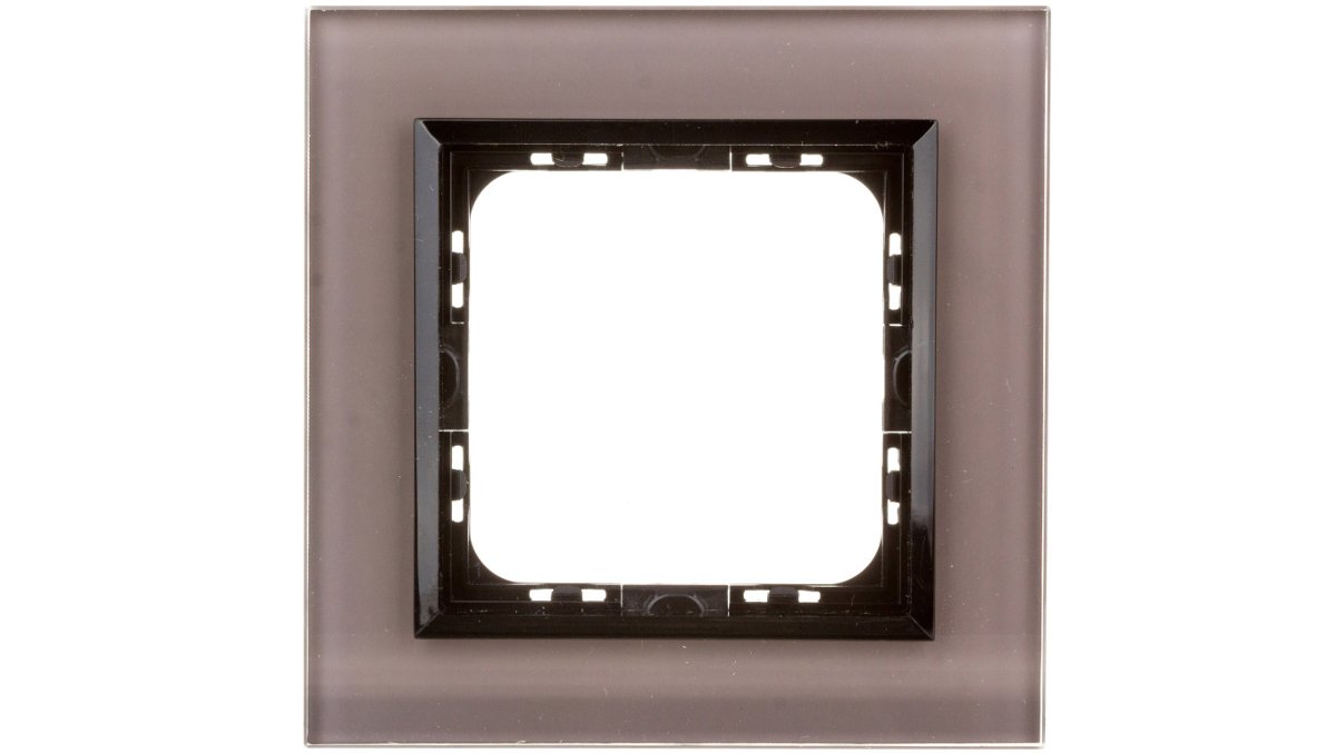 LEDart 1-krotna - Ospel SONATA R-1RGC/41/25, szare szkło, grubość 4 mm