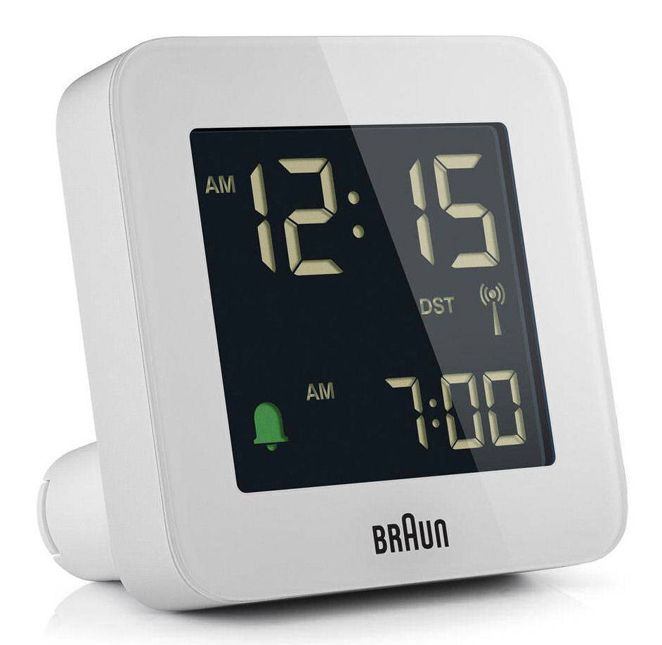 Braun Budzik sterowany radiowo BC09W-RC DCF77
