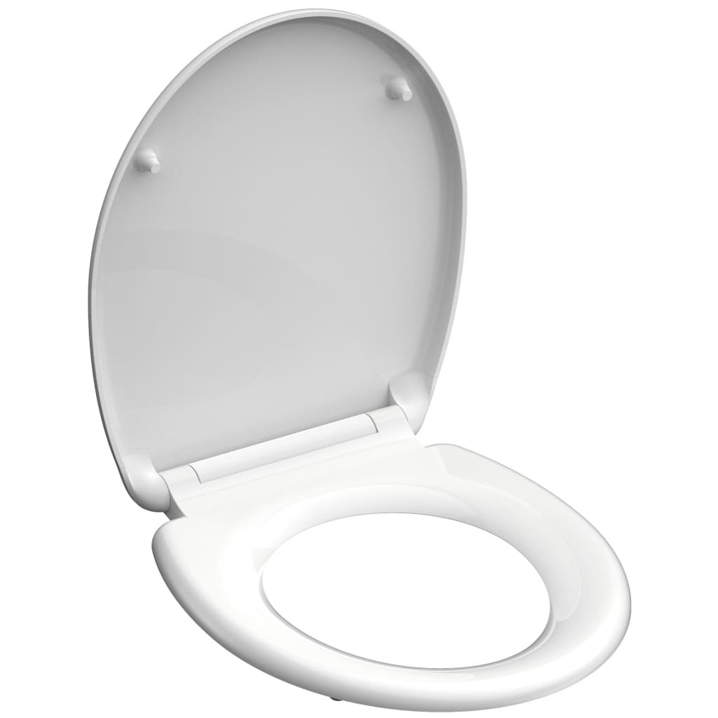 SCHÜTTE Deska sedesowa WHITE, duroplast