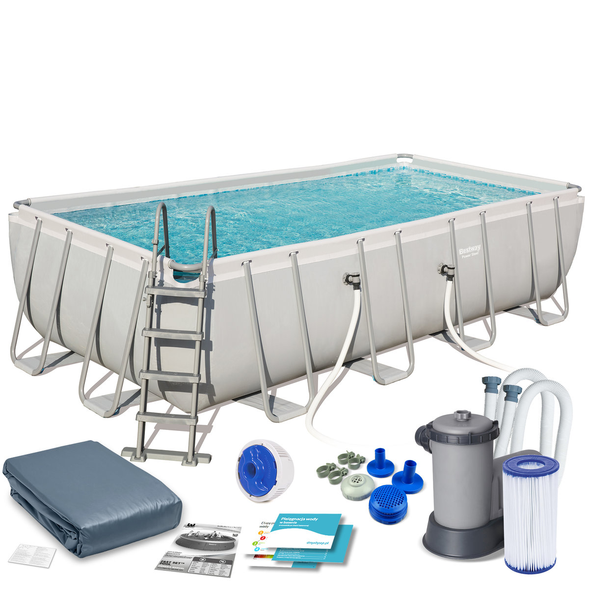 Bestway Basen stelażowy 549x274x122 cm 6w1 56223/56465 (56223-7w1)