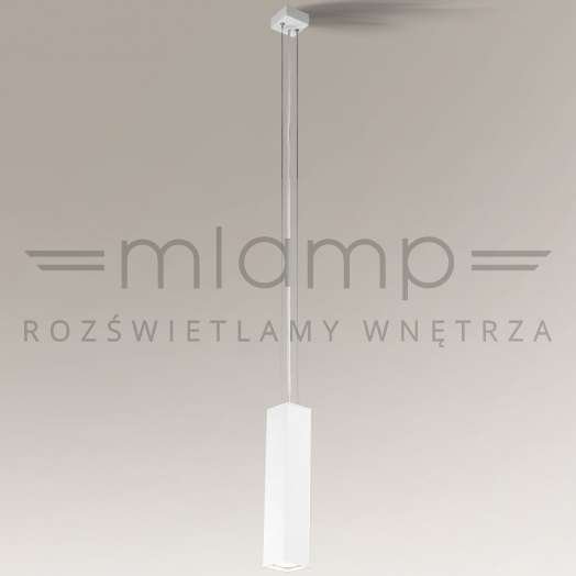 Shilo lampa wisząca Noda GU10 biała 7642