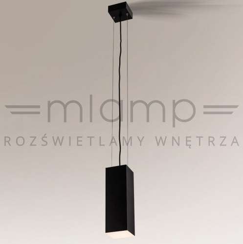 Shilo lampa wisząca Suwa GX53 czarna 5549