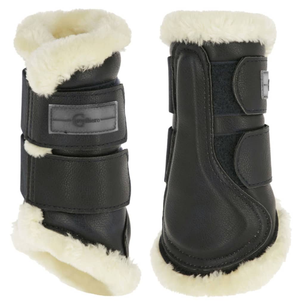 Covalliero Miękkie ochraniacze dla konia Pelisa, rozmiar full, czarne