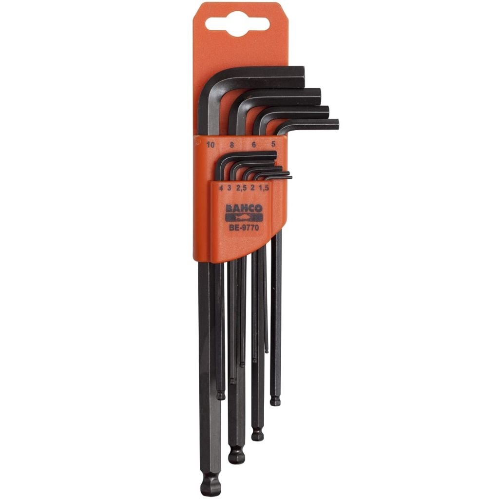 BAHCO Zestaw kluczy imbusowych, 1,5-10 mm, BE-9770 SNA Europe