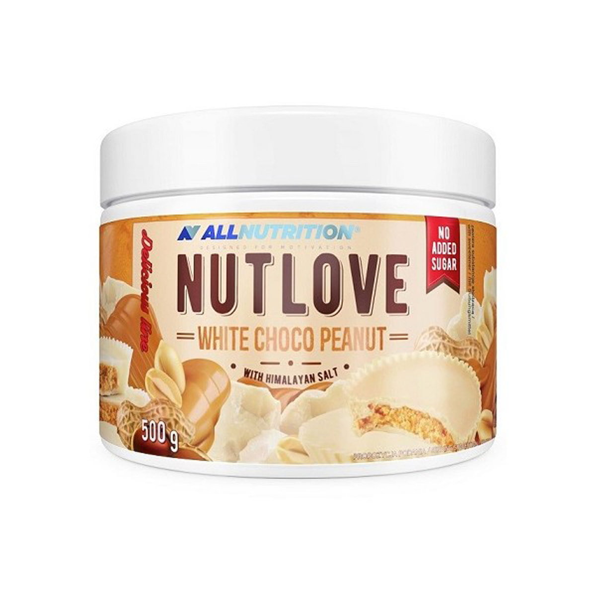ALLNUTRITION Nutlove White Choco Peanut 500g