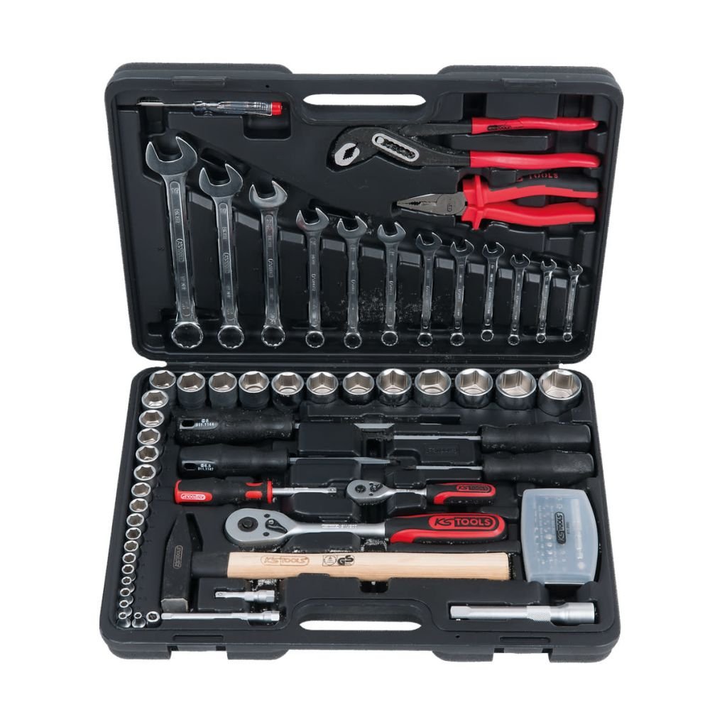 KS Tools KS Tools Zestaw narzędzi Superlock 88 elementów 1/4 + 1/2 cala 9110688