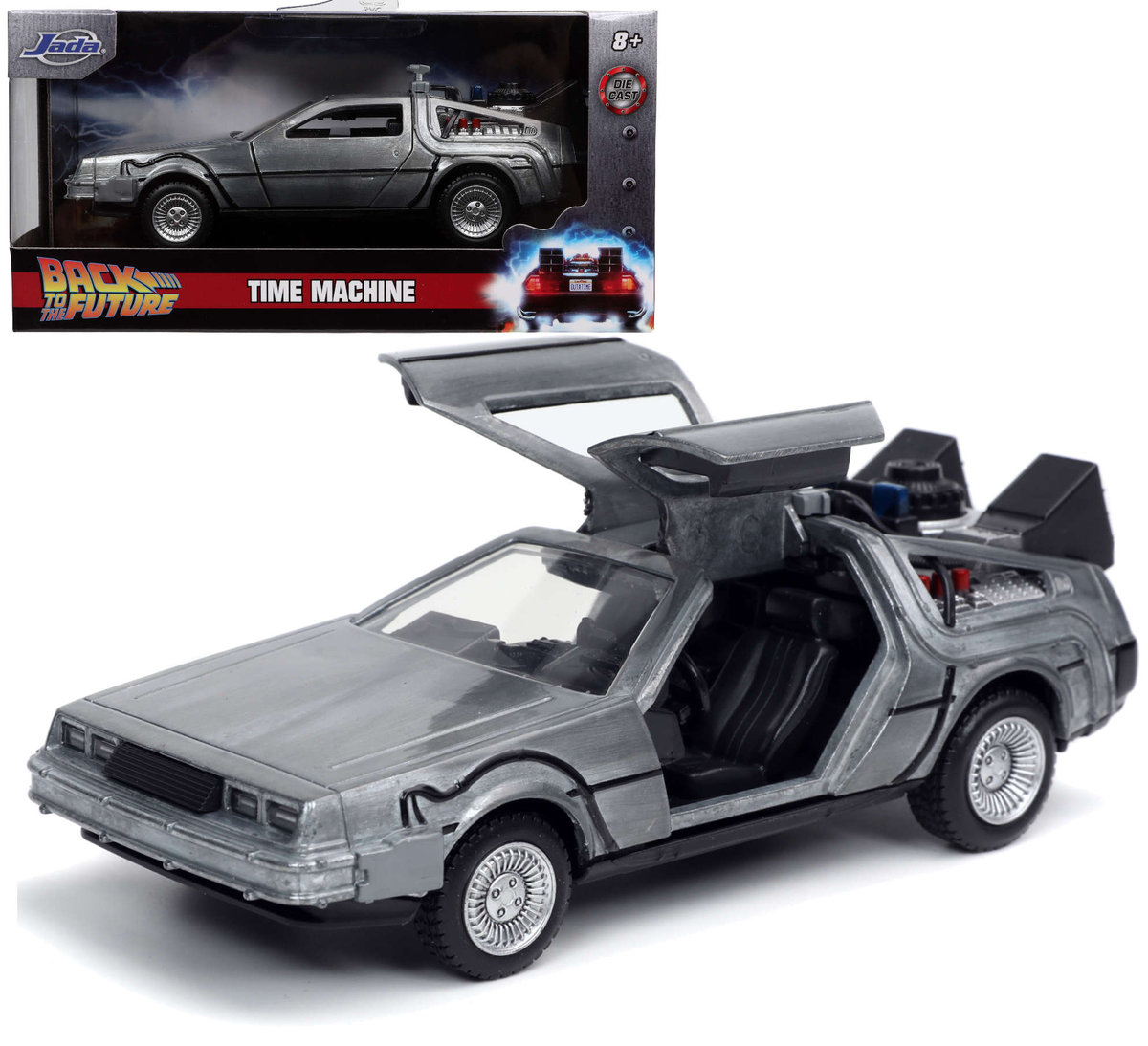 DeLorean Back to the future Maszyna czasu 1:32