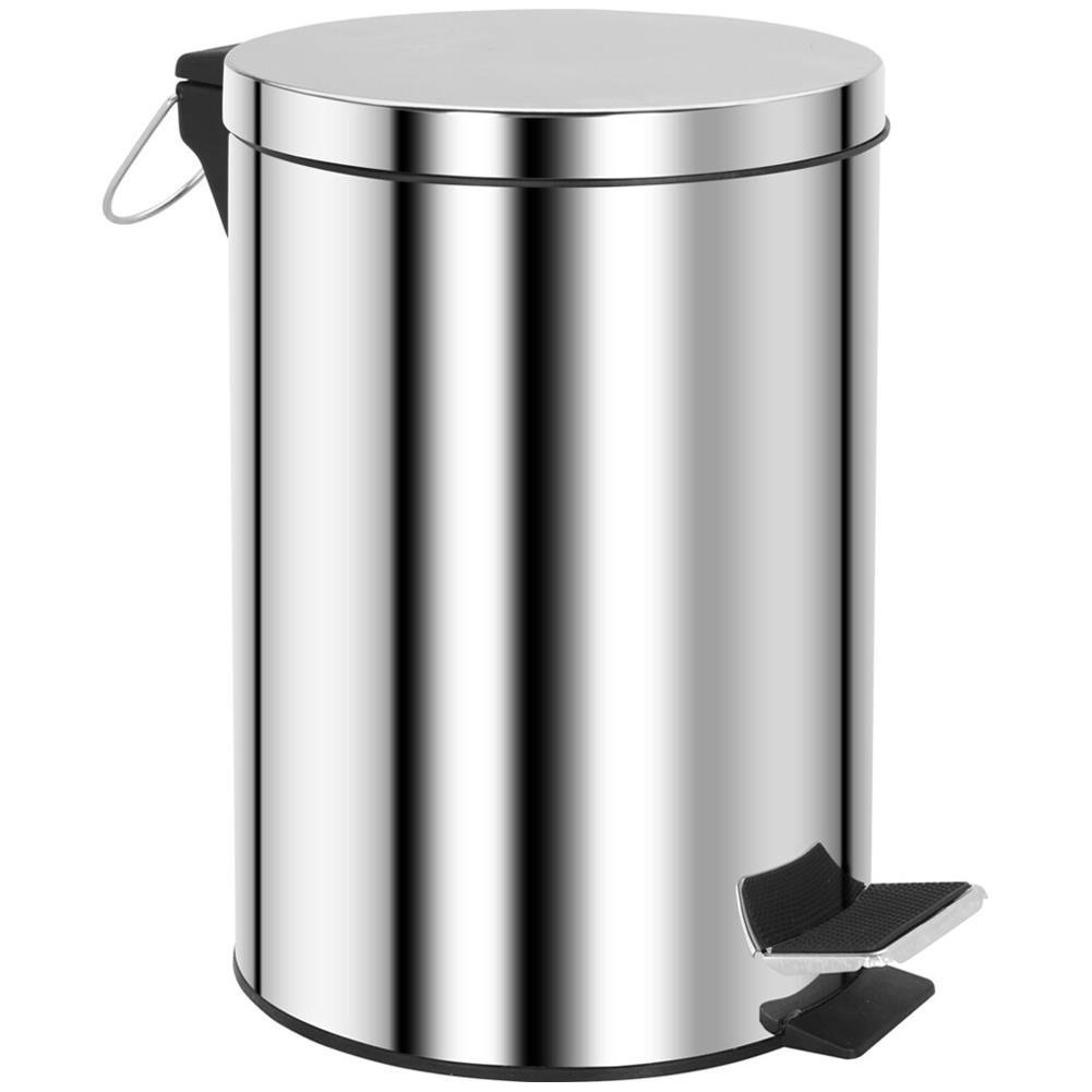 Vilde Kosz STALOWY na odpady, śmieci, z pedałem, okrągły, 5L 569092