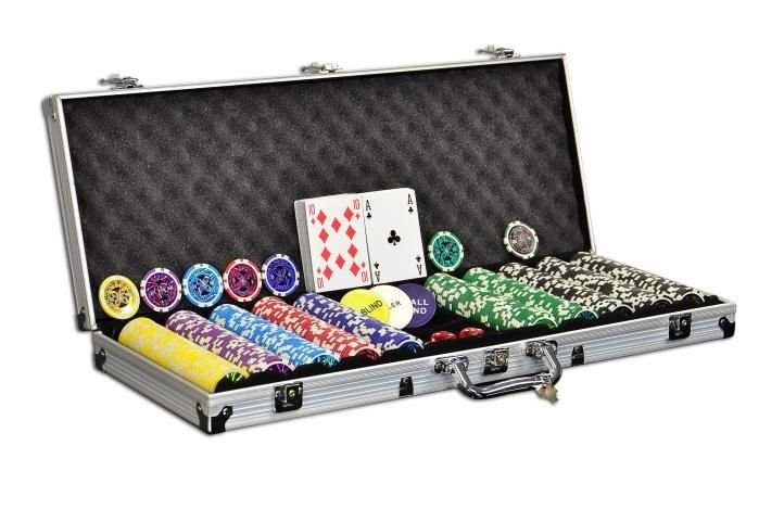 Garthen Zestaw do pokera 500 szt design Ultimate