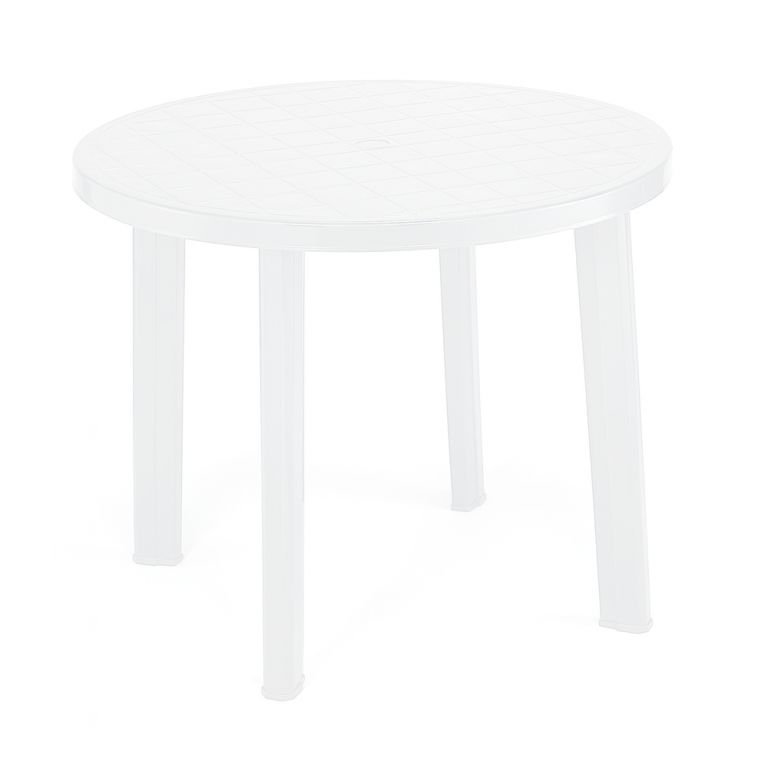 Fun Star tworzywo sztuczne stołu 90 cm Biały 506010 8009271906006