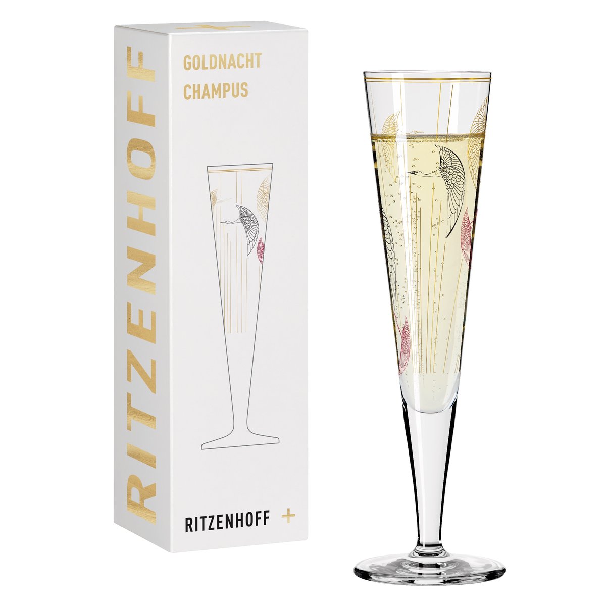 Kieliszek do szampana Ritzenhoff Golden Night, Concetta Lorenzo #2