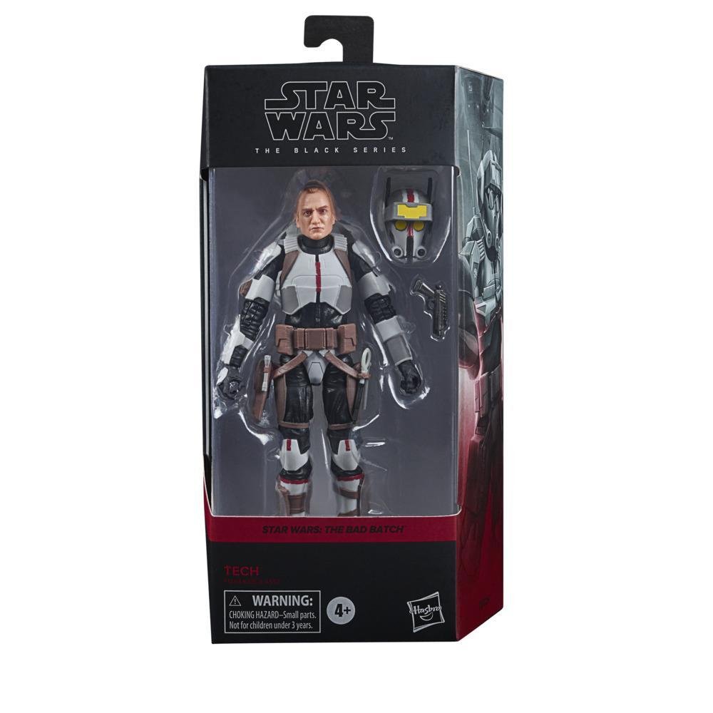 Star Wars The Black Series Tech Toy Figurka kolekcjonerska z akcesoriami, zabawki dla dzieci w wieku od 4 lat F1864