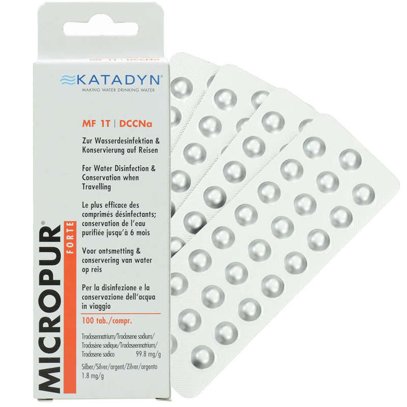 Katadyn Tabletki do odkażania Micropur Forte 100