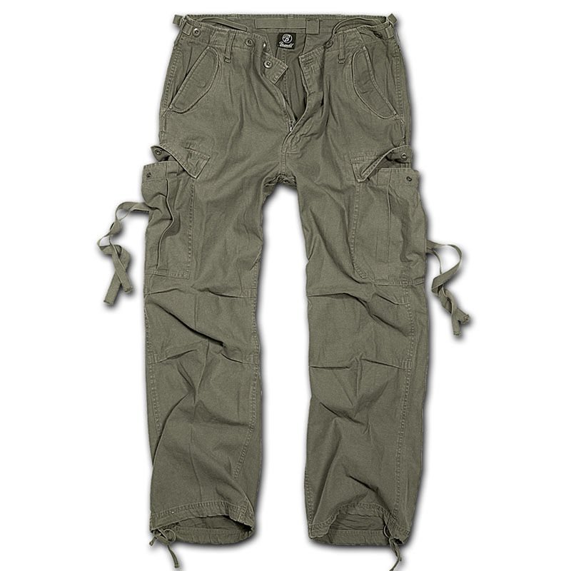 Brandit Spodnie M65 Vintage Olive - S