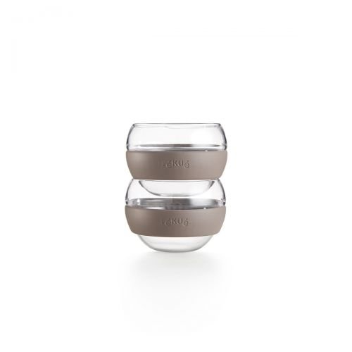 Lekue Lekue Calm At Home 250 Ml 2 Szt Filiżanki Do Herbaty Szklane