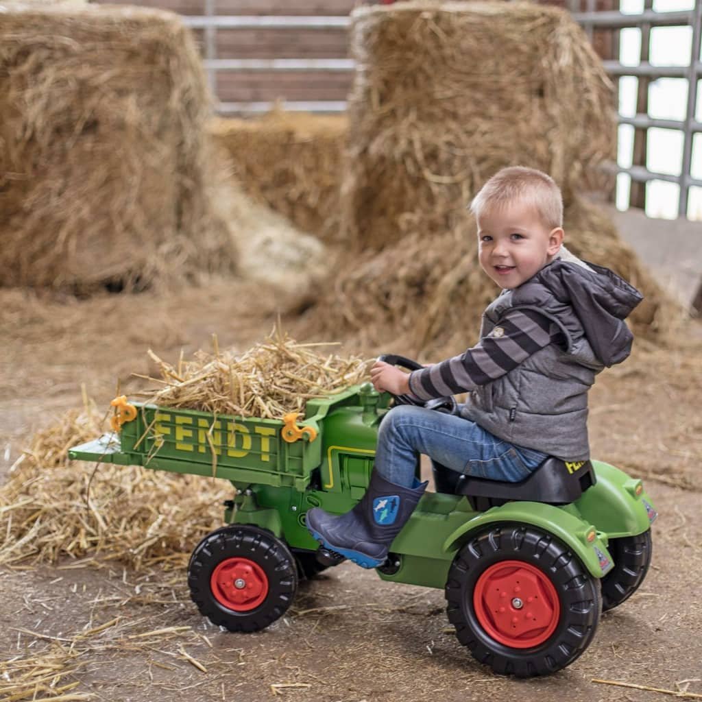 BIG traktor Fendt z przyczepą