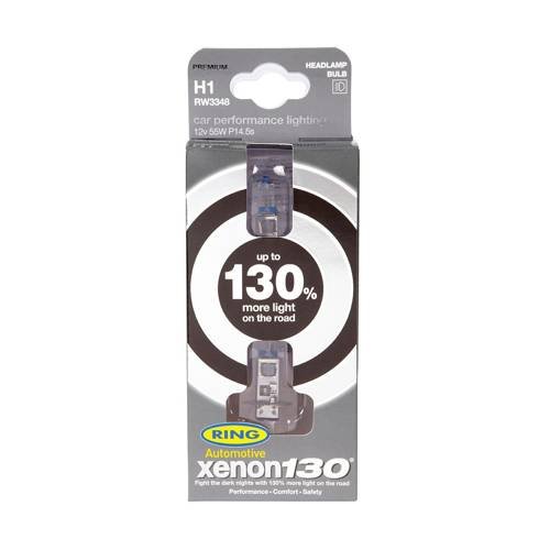 Żarówka Samochodowa H1 Ring Xenon 130% - 2Szt