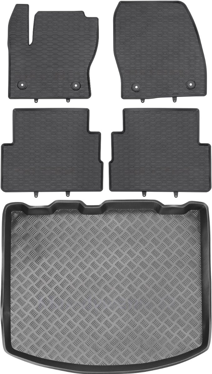 Ford Kuga II SUV od 2012-2019r. Bagażnik MIX-PLAST 17033 + Dywaniki GEYER 870/4C