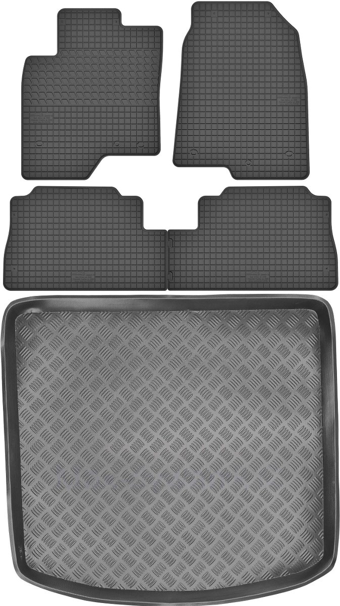 Opel Antara SUV od 2006-2017r. Bagażnik MIX-PLAST 23030 + Dywaniki MOTOHOBBY 150706