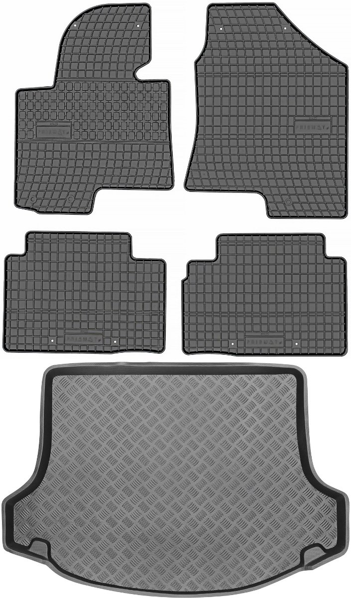 Kia Sportage SUV od 2010-2015r. Bagażnik MIX-PLAST 34010 + Dywaniki PRISMAT 1425