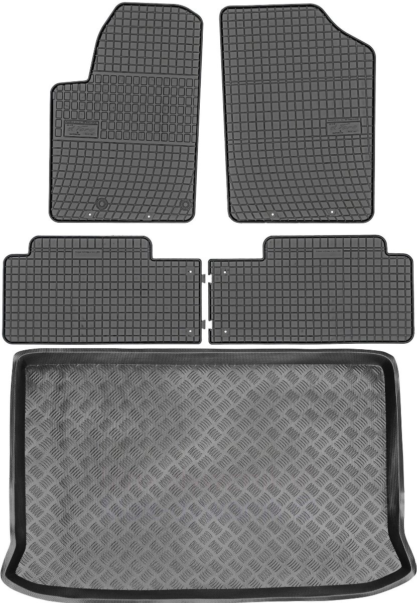 Citroen Berlingo I Kombivan od 1997-2010r. Bagażnik MIX-PLAST 13015 + Dywaniki FROGUM 0645