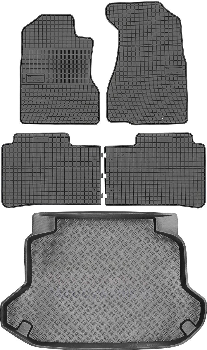 Honda CR-V II SUV od 2002-2007r. Bagażnik MIX-PLAST 18016 + Dywaniki FROGUM 0839