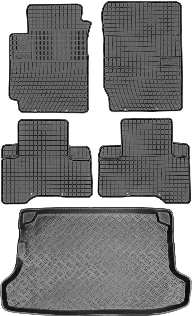 Suzuki Grand Vitara II SUV od 2005-2014r. Bagażnik MIX-PLAST 29001 + Dywaniki FROGUM 0601