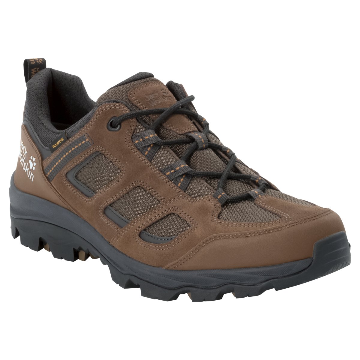Jack Wolfskin Vojo 3 Texapore Buty Mężczyźni, brązowy UK 9,5 | EU 44 2021 Buty turystyczne 4042441-5298095