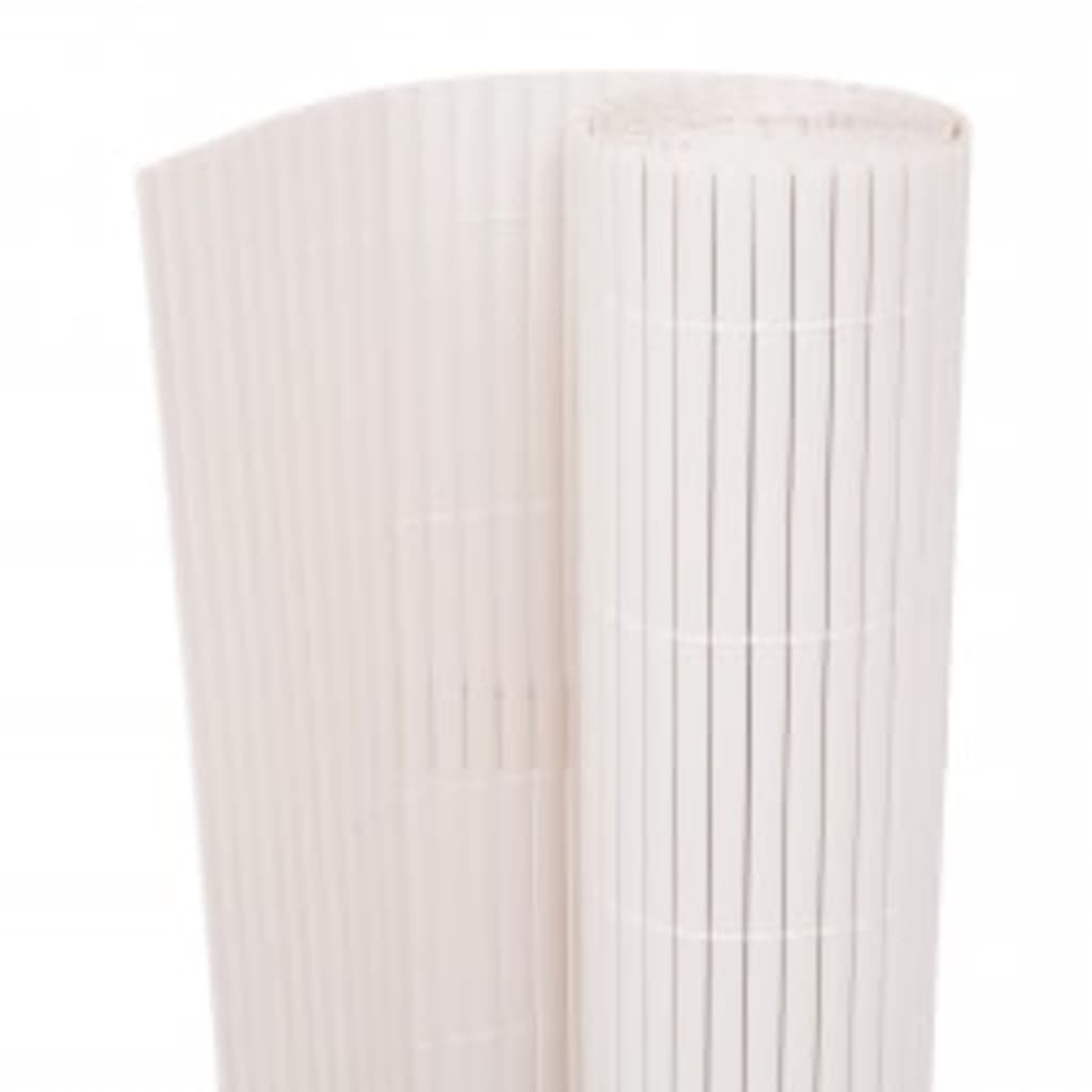 Vidaxl shumee dwustronne 110 x 300 cm białe