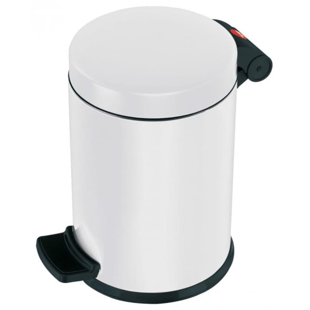 Hailo Trento  kosz do łazienki z pedałów, biały, pojemność 4 l 704460