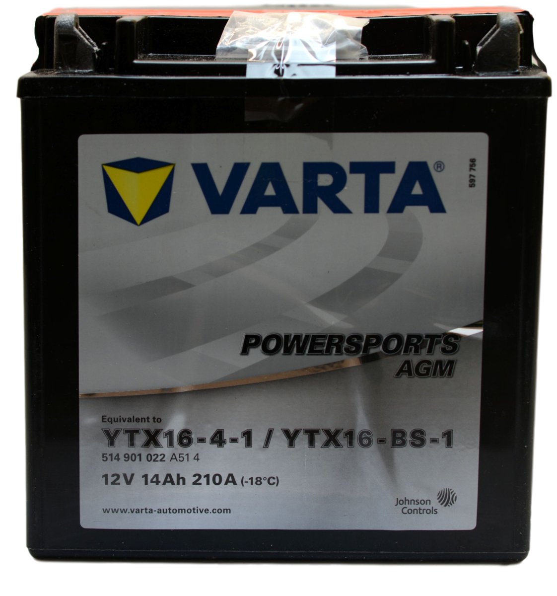 Varta AGM 12 V 14 Ah YTX16-4 / YTX16-BS