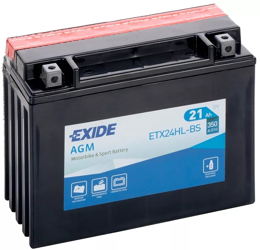 Exide Bezobsługowy 12V 21Ah 350A P+