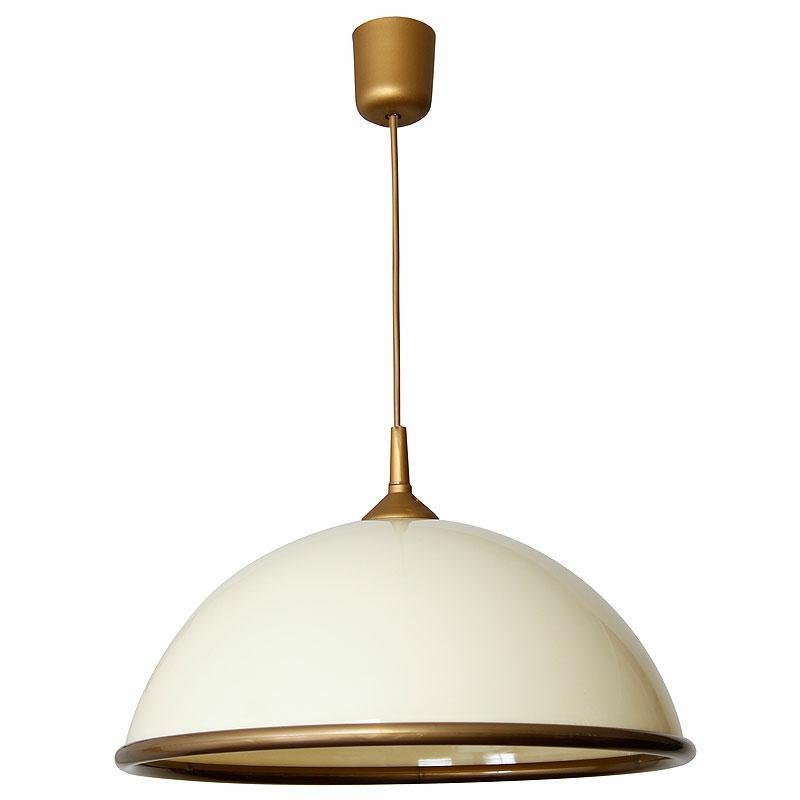 Luminex Lampa wisząca kuchenna 1 x 60 W E27 kremowa 04870
