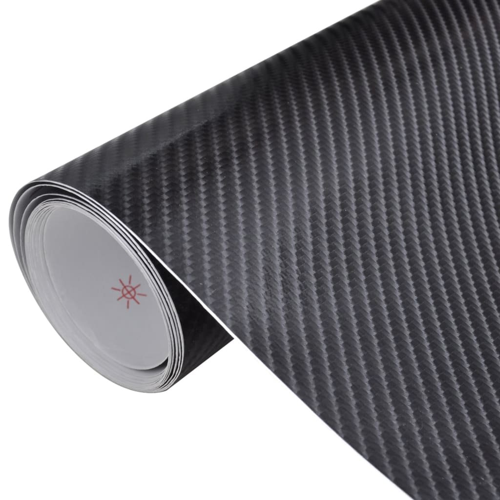 shumee Folie samochodowe 4D 2 szt. czarne 100x150 cm