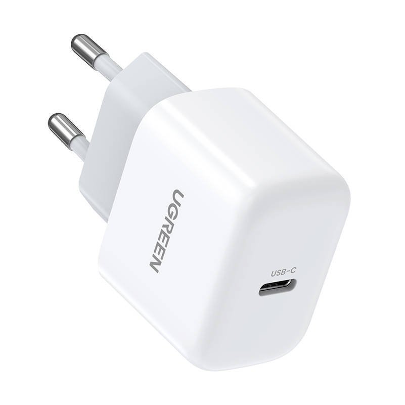 UGREEN UGREEN Mini Wall USB-C 20W biały 027297