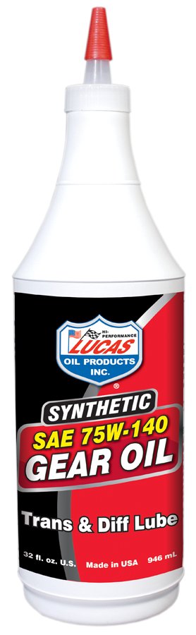 LUCAS OIL 75W140 0.95L 1L OLEJ PRZEKŁADNIOWY 100% SYNTETYK