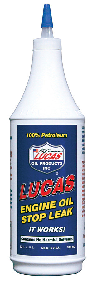 Zdjęcia - Pozostała chemia samochodowa LUCAS OIL USZCZELNIACZ WYCIEKÓW OLEJU 0.95L 1L