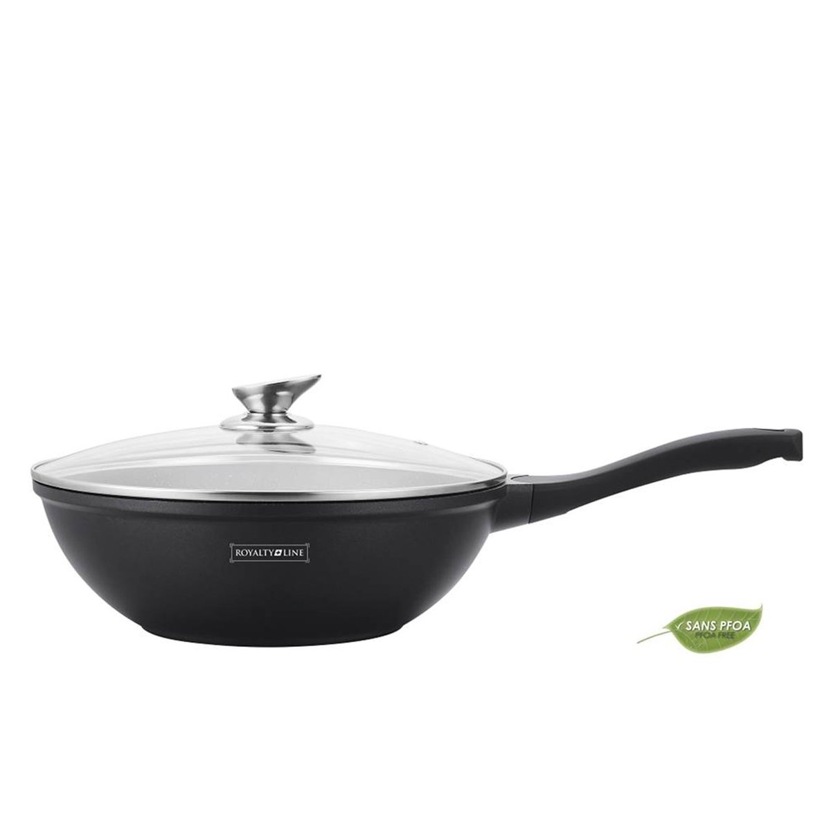 Linia licencyjna RL-BW28M; Marmurowa powłoka wok 28cm